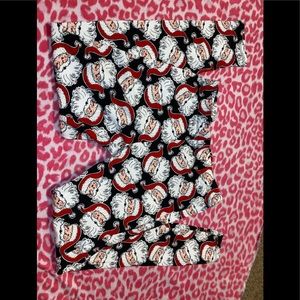 Super cute Santa leggings